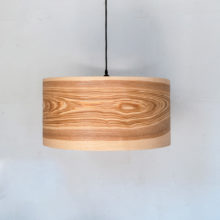 Spiral Olive - Handmade Wooden Ceiling Light