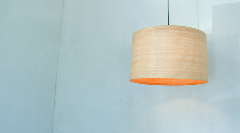 Bamboo - Handmade Wooden Ceiling Light