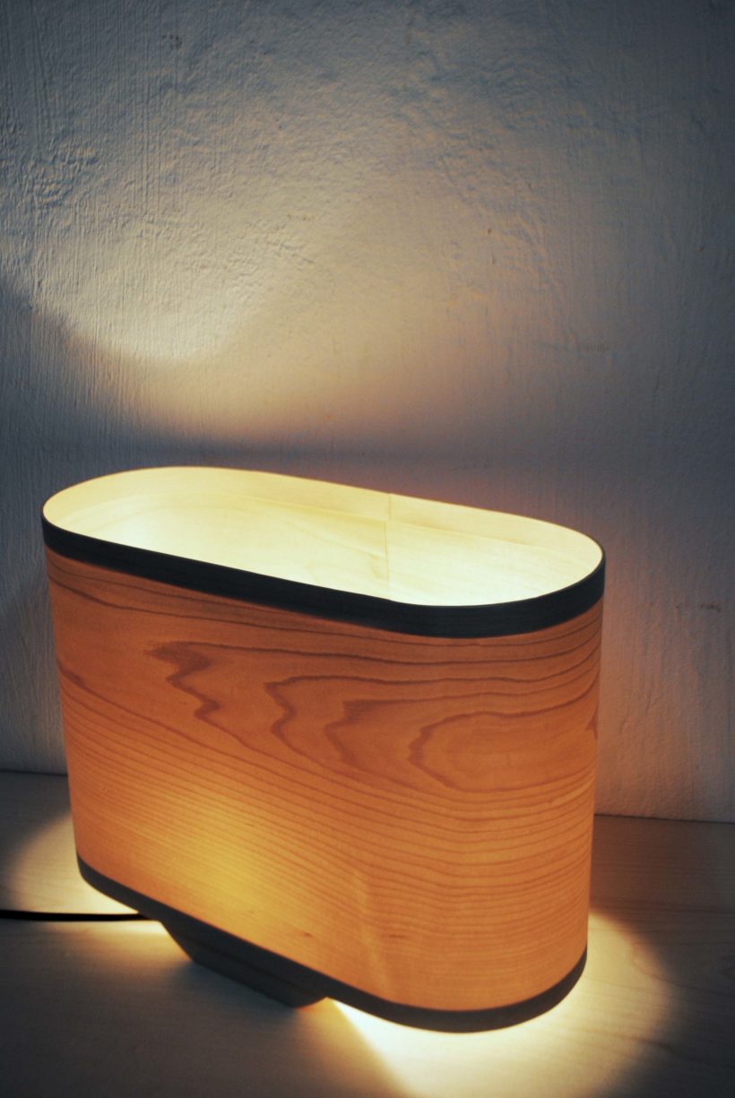 Wagon Maple - Χειροποίητο Ξύλινο Επιτραπέζιο Φωτιστικό