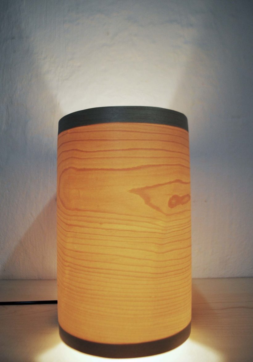 Wagon Maple - Χειροποίητο Ξύλινο Επιτραπέζιο Φωτιστικό