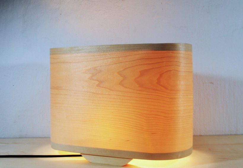 Wagon Maple - Χειροποίητο Ξύλινο Επιτραπέζιο Φωτιστικό