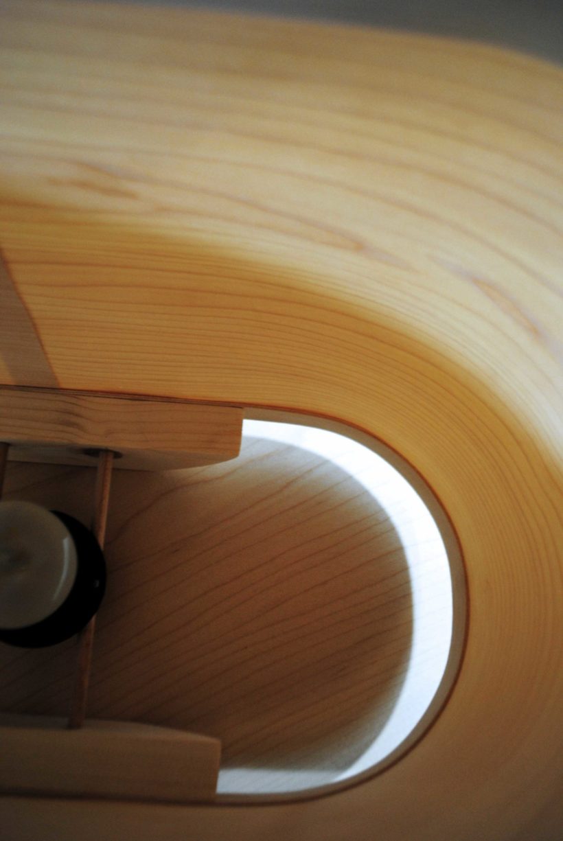 Wagon Maple - Χειροποίητο Ξύλινο Επιτραπέζιο Φωτιστικό