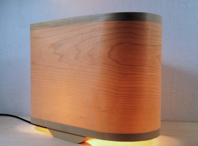 Wagon Maple - Χειροποίητο Ξύλινο Επιτραπέζιο Φωτιστικό