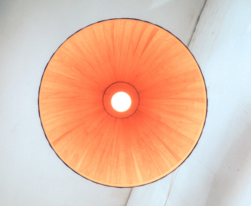 Bell Maple - Χειροποίητο Ξύλινο Φωτιστικό Οροφής