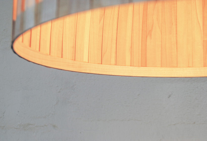 Bell Maple - Χειροποίητο Ξύλινο Φωτιστικό Οροφής