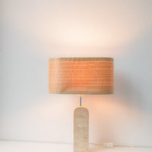 Handmade Wooden Table Lamp 'Motif Wood 3 Oak Wagon'
