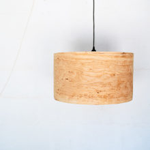 Handmade Wooden Ceiling Light - 'Oak Rustic'