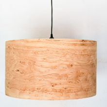 Handmade Wooden Ceiling Light - 'Oak Rustic'
