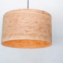 Handmade Wooden Ceiling Light - 'Oak Rustic'