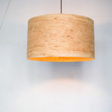 Handmade Wooden Ceiling Light - 'Oak Rustic'