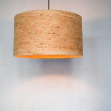 Handmade Wooden Ceiling Light - 'Oak Rustic'
