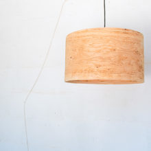 Handmade Wooden Ceiling Light - 'Oak Rustic'