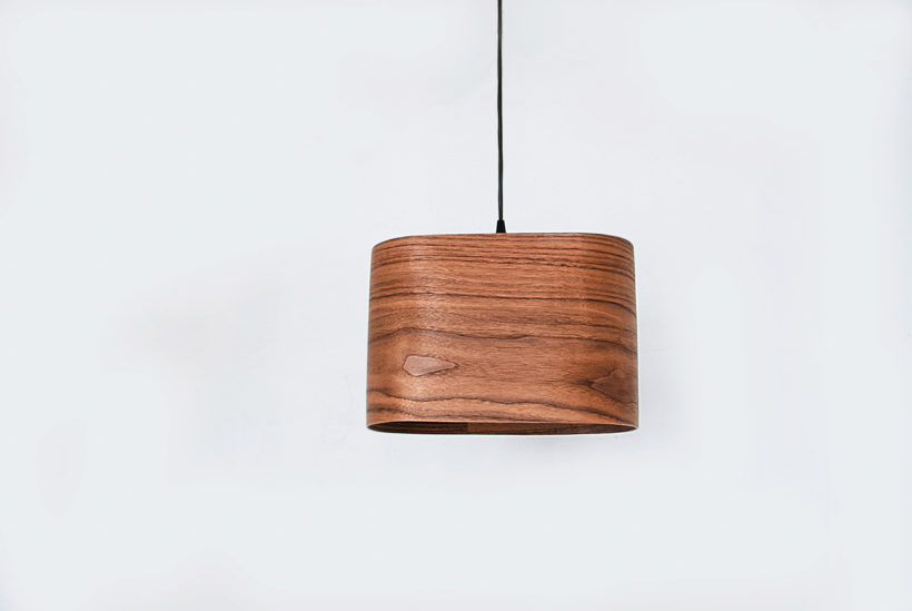 Wagon Walnut - Handmade Wooden Ceiling Light