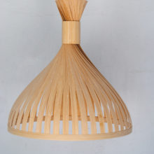 Handmade Wooden Ceiling Light - 'Tropical I'