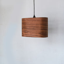 Wagon Walnut - Χειροποίητο Φωτιστικό Οροφής