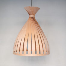 Handmade Wooden Ceiling Light - 'X Teepee Maple'
