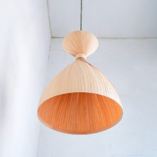 Handmade Wooden Ceiling Light - 'Teepee Maple'