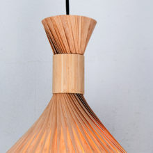 Handmade Wooden Ceiling Light - 'Tropical I'