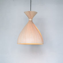 Handmade Wooden Ceiling Light - 'Teepee Maple'