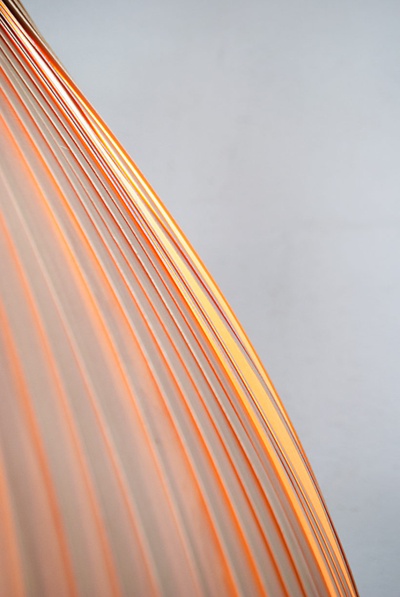 Χειροποίητο Ξύλινο Φωτιστικό Οροφής - 'Teepee Maple'