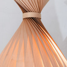 Handmade Wooden Ceiling Light - 'X Teepee Maple'