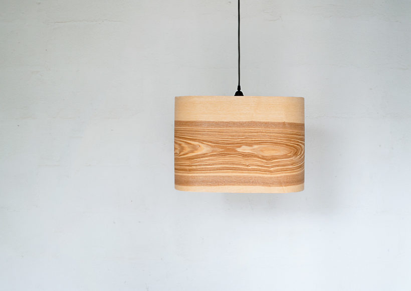Wagon Olive - Handmade Wooden Ceiling Light