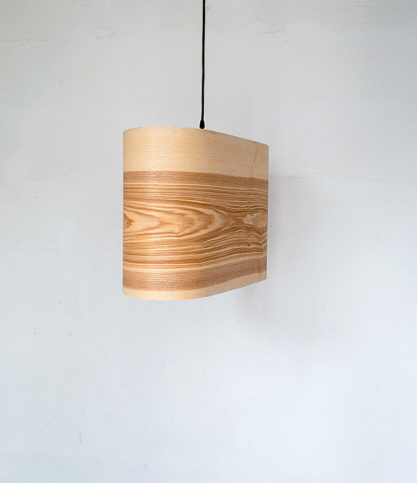 Wagon Olive - Handmade Wooden Ceiling Light