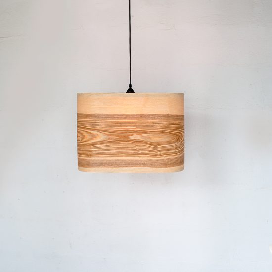 Wagon Olive - Handmade Wooden Ceiling Light