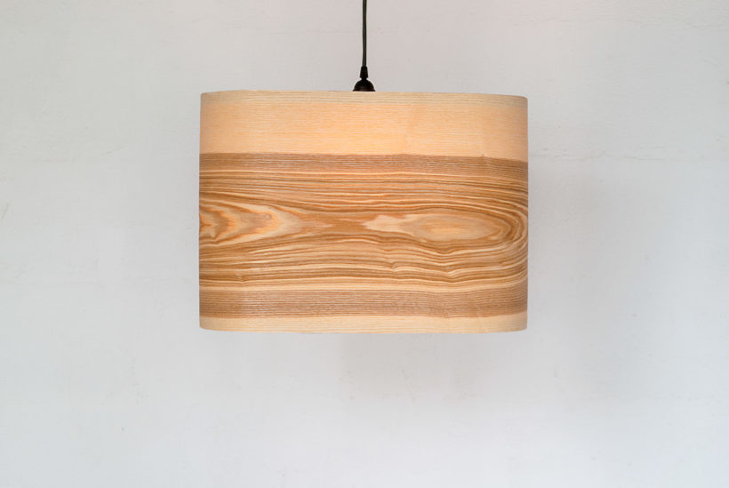 Wagon Olive - Handmade Wooden Ceiling Light