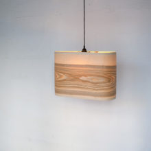 Wagon Olive - Handmade Wooden Ceiling Light