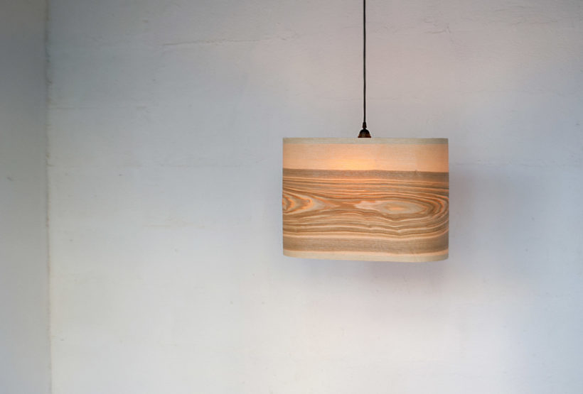 Wagon Olive - Handmade Wooden Ceiling Light
