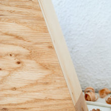 "Tree Small' - Handmade Wooden Christmas Table Lamp