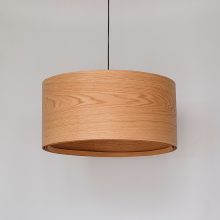 Spiral Oak - Handmade Wooden Ceiling Light