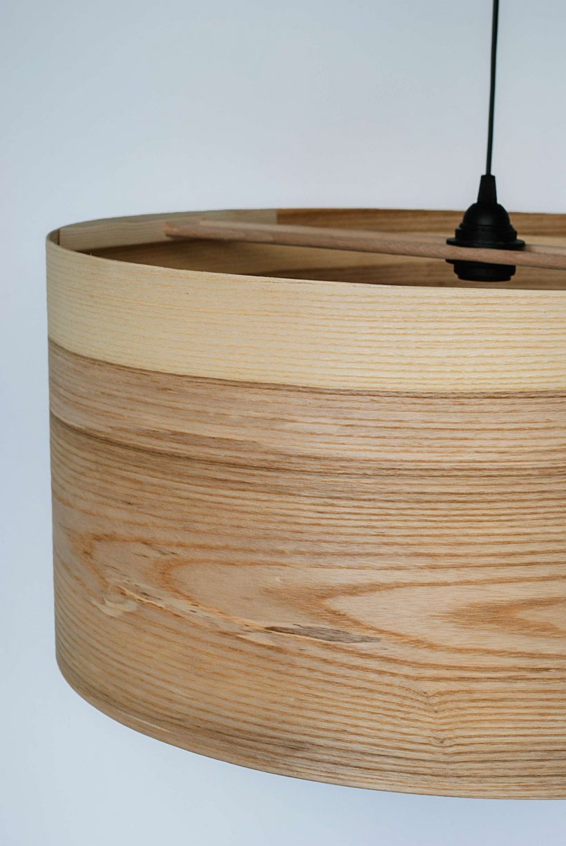 Olivie Lamp - Χειροποίητο Ξύλινο Φωτιστικό Οροφής