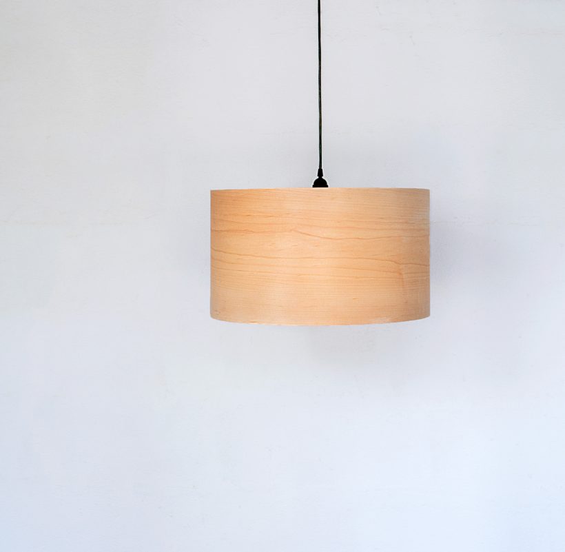 Handmade Wooden Ceiling Light - 'Maple'