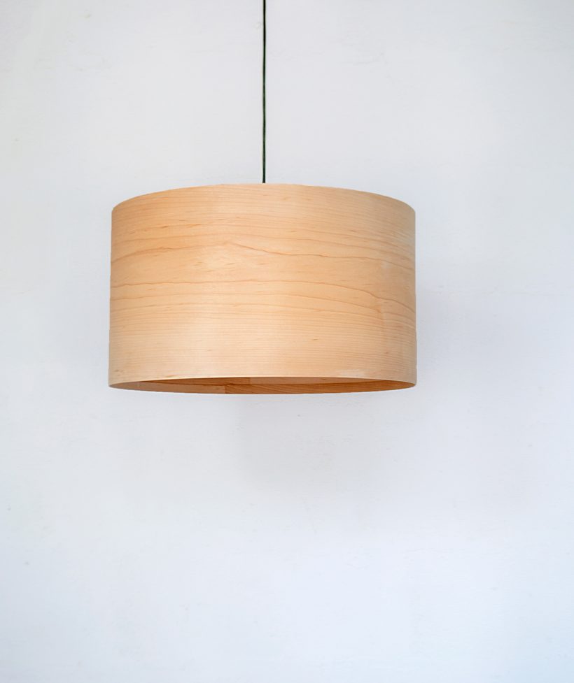 Handmade Wooden Ceiling Light - 'Maple'
