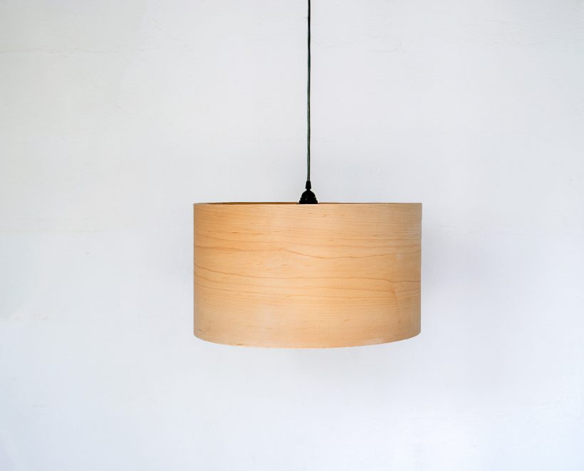 Handmade Wooden Ceiling Light - 'Maple'