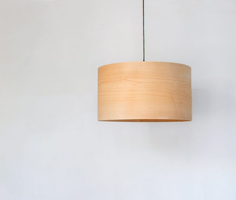 Handmade Wooden Ceiling Light - 'Maple'