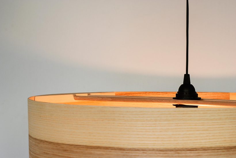 Olivie Lamp - Χειροποίητο Ξύλινο Φωτιστικό Οροφής