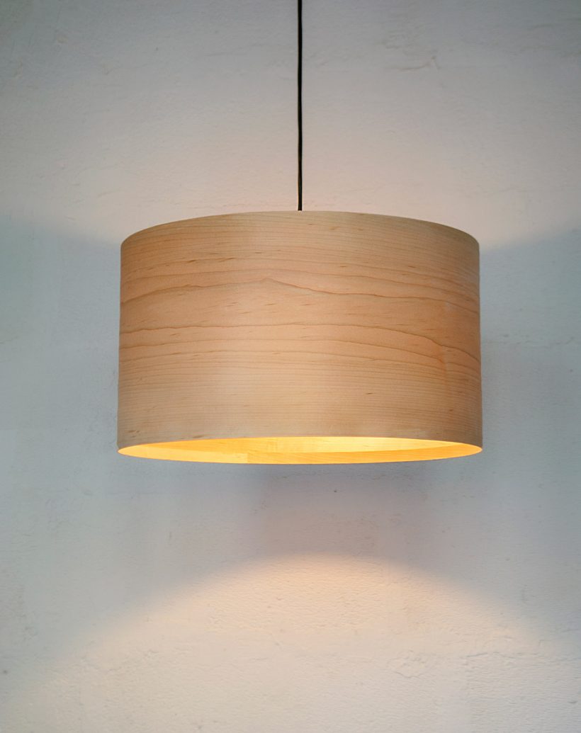 Handmade Wooden Ceiling Light - 'Maple'
