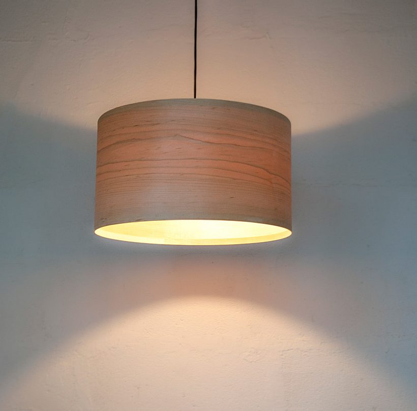 Handmade Wooden Ceiling Light - 'Maple'