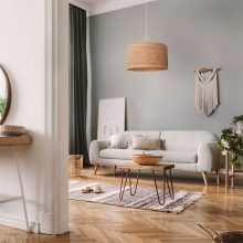 X-Lamp Maple - Handmade Wooden Ceiling Light