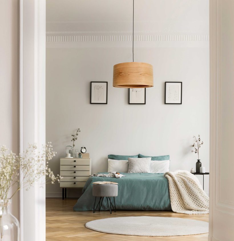 Spiral Oak - Handmade Wooden Ceiling Light