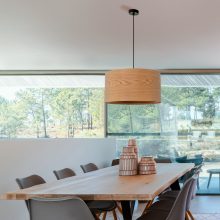 Spiral Oak - Handmade Wooden Ceiling Light