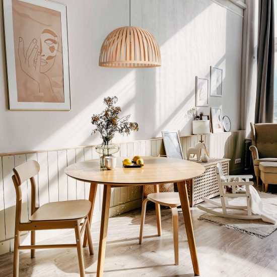 X Bell Bamboo - Handmade Wooden Ceiling Light