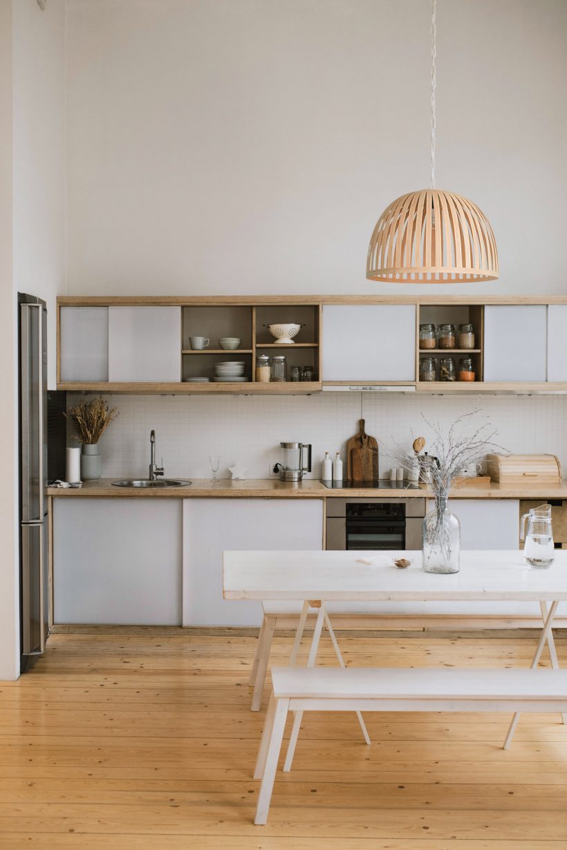 X Bell Bamboo - Handmade Wooden Ceiling Light