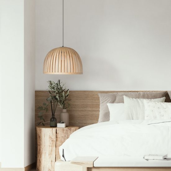 X Bell Maple - Handmade Wooden Ceiling Light