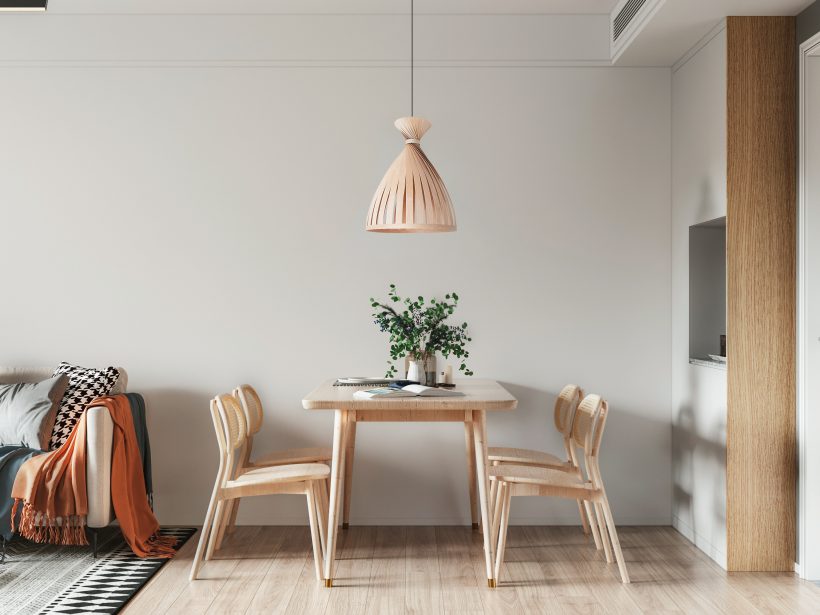 Χειροποίητο Ξύλινο Φωτιστικό Οροφής - 'X Teepee Maple'