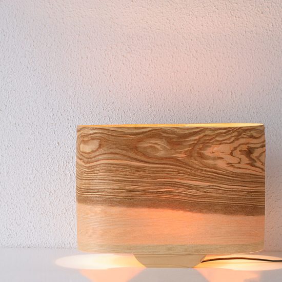 Wagon Olive - Χειροποίητο Ξύλινο Επιτραπέζιο Φωτιστικό