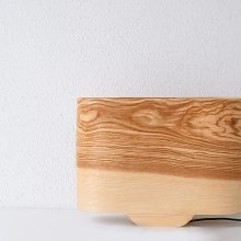 Wagon Olive - Handmade Wooden Table Lamp